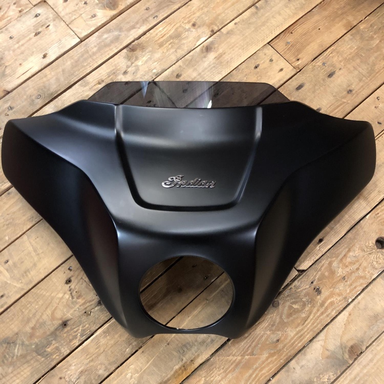 Indian Scout Lock 'n' Ride fairing - Thunder Black Smoke